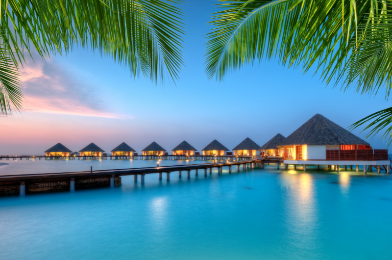 hệ thống chiếu sáng resort