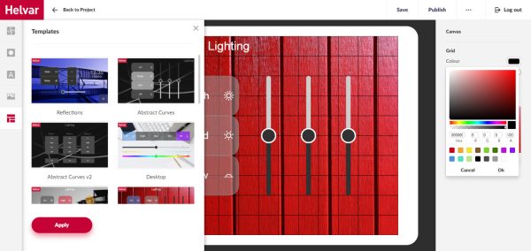 Bảng điều khiển chiếu sáng cảm ứng ST7-X - Image 6