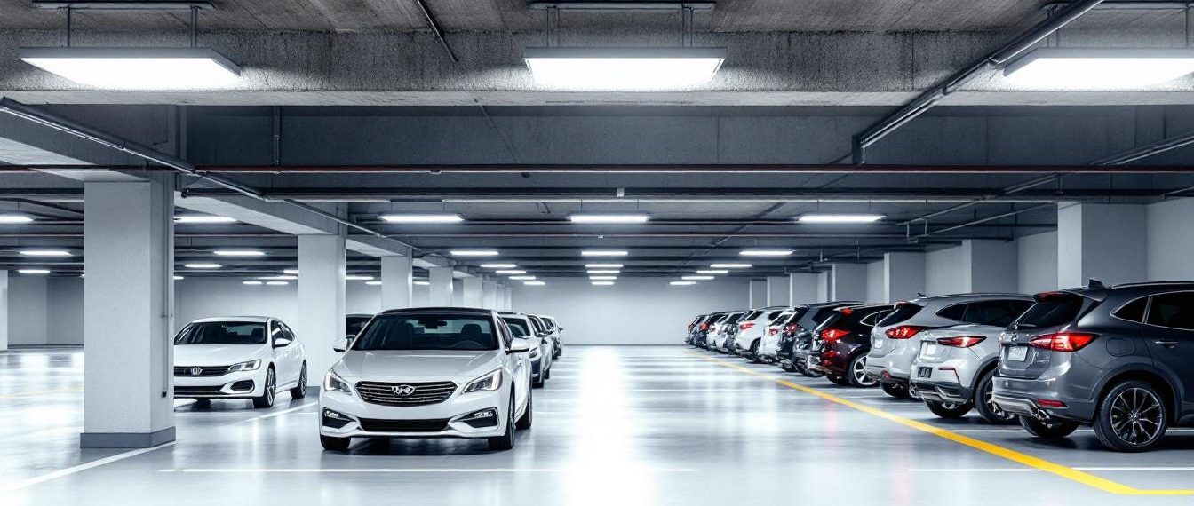 Hệ Thống Chiếu Sáng Hầm Xe ActiveAhead  Giải Pháp Tối Ưu Năng Lượng