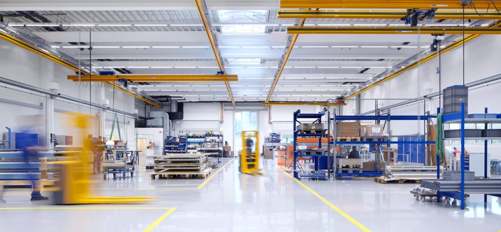 nâng cấp hệ thống chiếu sáng nhà xưởng